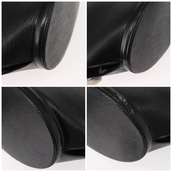 LOUIS VUITTON Epi Saint Jacques Shopping Shoulder Bag Black M52262 Auth 147032 - Picture 14 of 16